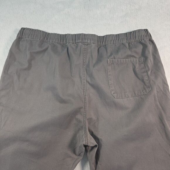 Matchstick Elastic Waist Joggers Pull On Chino Pants Men's Size 40 Gray - Picture 4 of 11